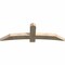 Ekena Millwork Bellingham Rough Sawn Timber Gable Bracket, Douglas Fir, 72"W x 24"H x 4"D x 6"F, 8/12 Pitch GBW072X24X0406BEL00RDF - alternate 5